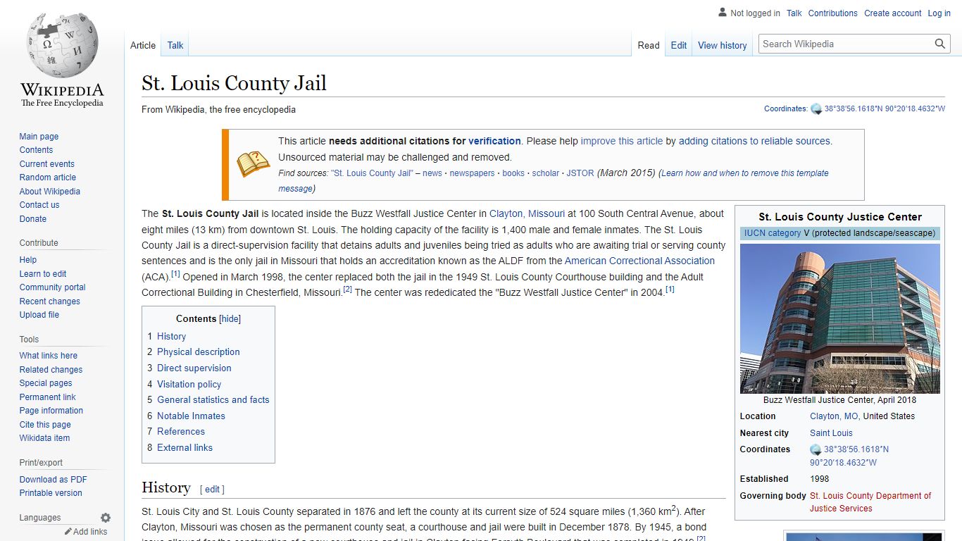 St. Louis County Jail - Wikipedia